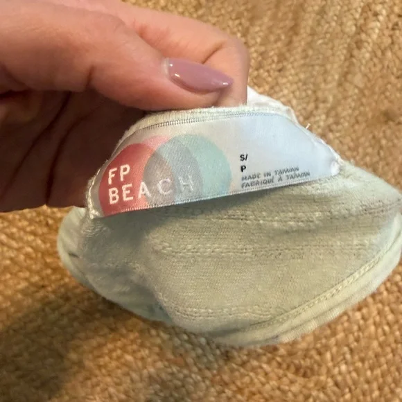 Free People White Bodysuit  and Light Green Crop Top - Picture 4 of 4